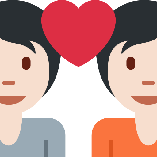 Couple With Heart Light Skin Tone