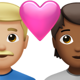 Couple With Heart Man Person Medium Light Skin Tone Medium Dark Skin Tone