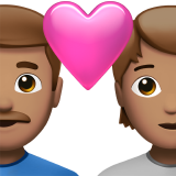 Couple With Heart Man Person Medium Skin Tone