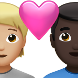 Couple With Heart Person Man Medium Light Skin Tone Dark Skin Tone
