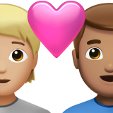 Couple With Heart Person Man Medium Light Skin Tone Medium Skin Tone
