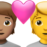 Couple With Heart Person Person Medium Skin Tone No Skin Tone