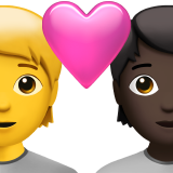 Couple With Heart Person Person No Skin Tone Dark Skin Tone