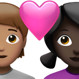 Couple With Heart Person Woman Medium Skin Tone Dark Skin Tone