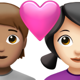 Couple With Heart Person Woman Medium Skin Tone Light Skin Tone