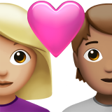 Couple With Heart Woman Person Medium Light Skin Tone Medium Skin Tone