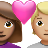 Couple With Heart Woman Person Medium Skin Tone Medium Light Skin Tone