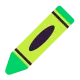 Lower Left Crayon Flat