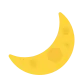 Crescent Moon Flat