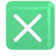 Negative Squared Cross Mark Color