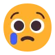 Crying Face Flat