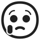 Crying Face High Contrast