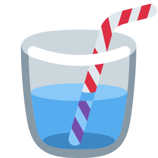 Cup with Straw Discord Emoji