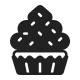 Cupcake High Contrast