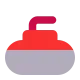 Curling Stone Flat