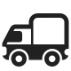 Delivery Truck High Contrast