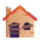 Derelict House Building Color
