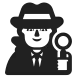 Sleuth or Spy High Contrast