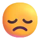 Disappointed Face Color