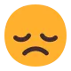 Disappointed Face Flat