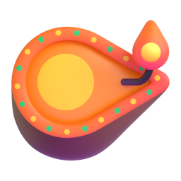 Diya Lamp 3D