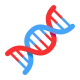 DNA Double Helix Flat