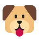 Dog Face Flat