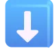 Downwards Black Arrow Color