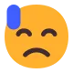 Face with Cold Sweat Flat