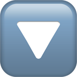 Down-Pointing Small Red Triangle 3D