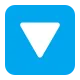 Down-Pointing Small Red Triangle Flat