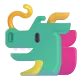 Dragon Face Color