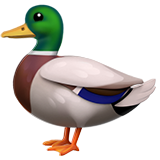 Duck Apple Emoji