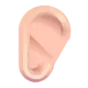 ear: medium-light skin tone Color