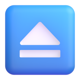 Eject Symbol 3D