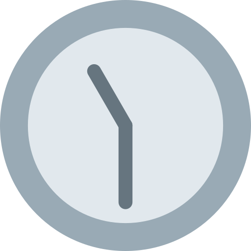 Clock Face Eleven-Thirty Discord Emoji