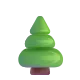 Evergreen Tree Color