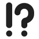 Exclamation Question Mark High Contrast