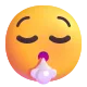 Face Exhaling Color