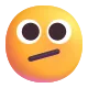 Face with Diagonal Mouth Color