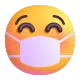 Face with Medical Mask Color