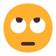 Face with Rolling Eyes Flat
