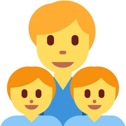 Family: Man, Boy, Boy