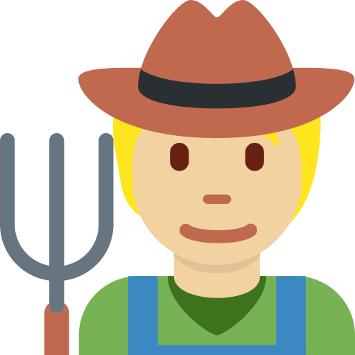 Farmer Medium Light Skin Tone