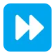 Black Right-Pointing Double Triangle Flat