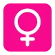 Female Sign Flat