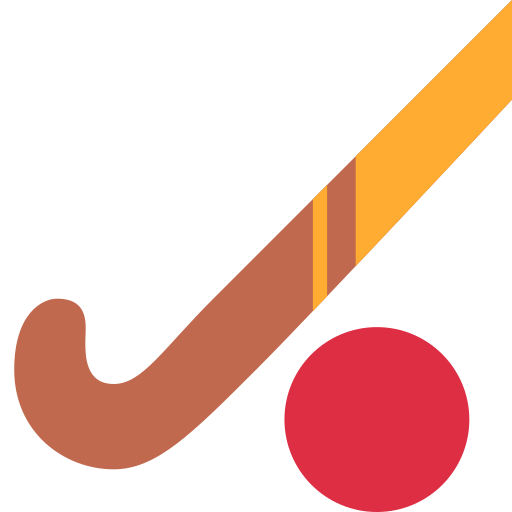 Field Hockey Stick and Ball