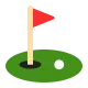 Flag in Hole Flat