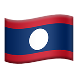 Flag: Laos