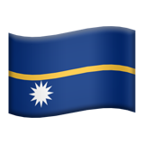 Flag: Nauru